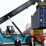 Nordfrost Seehafen-Terminal wickelt Direktzug aus China ab